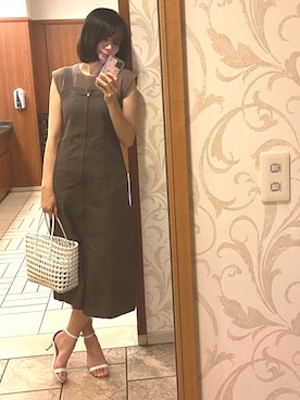 まつゆきさん（レディース・172cm）の夏コーディネート