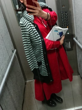「CABANE de ZUCCa（カバンドズッカ）のアイテム（その他アウター）」を使った、gonさん（レディース・159cm）の秋コーディネート