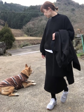 mさん(レディース・163cm)の冬コーディネート