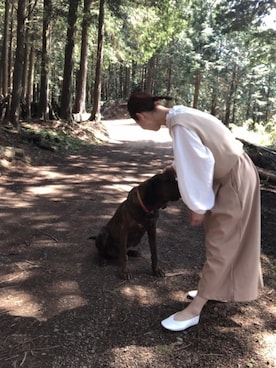 mさん（レディース・163cm）の春コーディネート