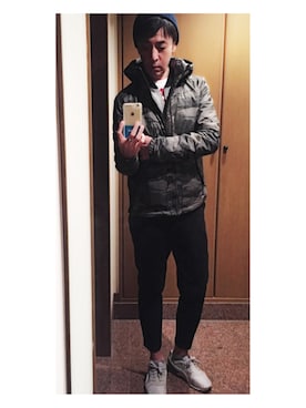「Abercrombie&Fitch（アバークロンビーアンドフィッチ）のアイテム（ナイロンジャケット）」を使った、cullinanさん（メンズ・174cm）の春コーディネート