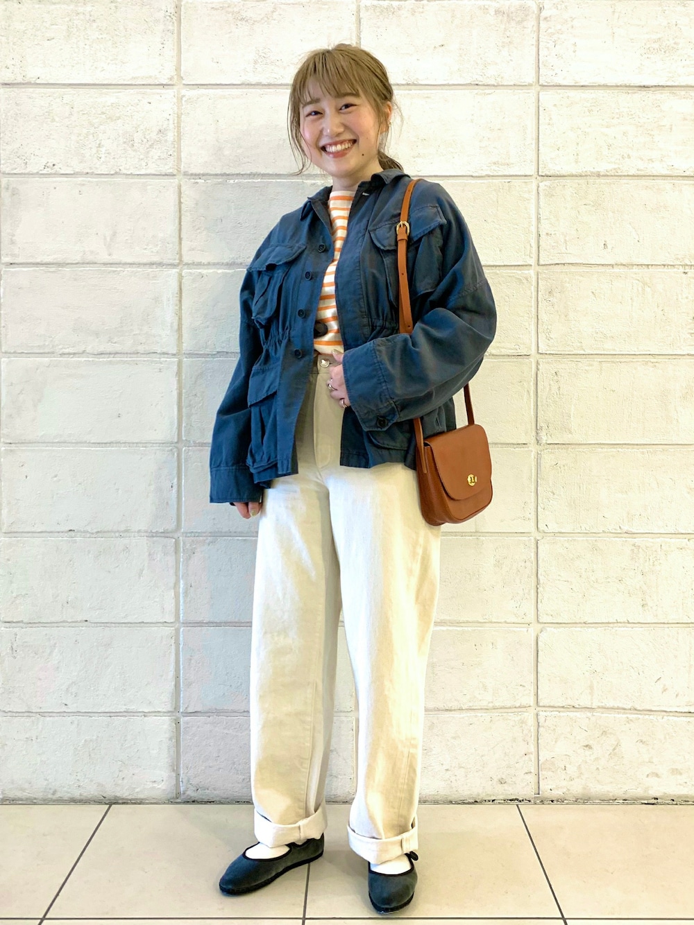 UNFIL（アンフィル）の「【unfil】シルクコットンツイル ミリタリー