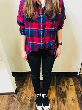 ◡̈*✧ tomomi⋆*◡̈⃝*さん（レディース・158cm）の秋コーディネート