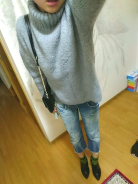 うまさんさん（レディース・155cm）の冬コーディネート