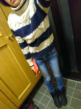 うまさんさん（レディース・155cm）の冬コーディネート