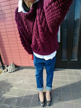 うまさんさん（レディース・155cm）の冬コーディネート