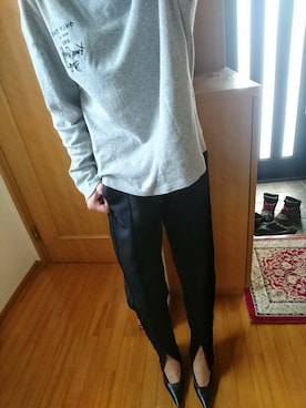 「スボーツミックス」｜「アイテム（パンプス）」を使った、うまさんさん（レディース・155cm）の秋コーディネート