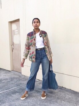 Jackie Pettittさん(レディース・173cm)の夏コーディネート