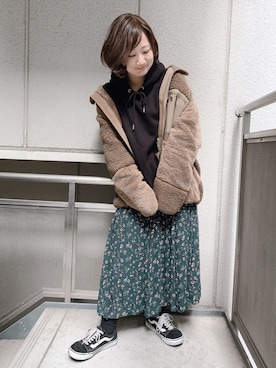 sumireさん（レディース・155cm）の冬コーディネート