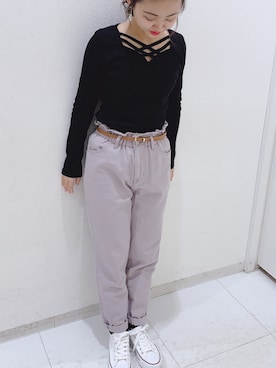 「DAISY MERRY（デイジーメリー）のアイテム」を使った、haruka__*＊さん（レディース・152cm）の冬コーディネート