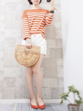 みなみさん（レディース・165cm）の夏コーディネート