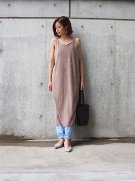 海弘さん（レディース・156cm）の春コーディネート