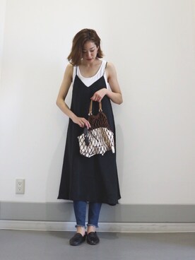 海弘さん（レディース・156cm）の春コーディネート