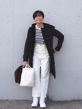 海弘さん（レディース・156cm）の冬コーディネート