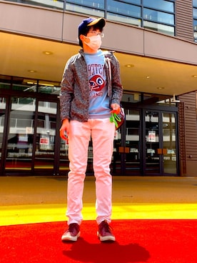 「HYSTERIC GLAMOUR（ヒステリックグラマー）のアイテム」を使った、Takahiroさん（メンズ・171cm）の春コーディネート