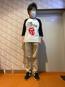 「HYSTERIC GLAMOUR（ヒステリックグラマー）のアイテム」を使った、Takahiroさん（メンズ・171cm）の春コーディネート