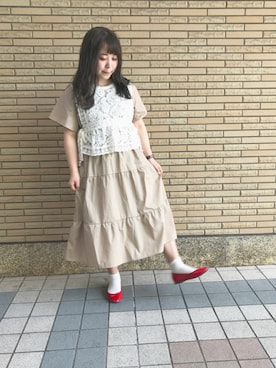 「三宮」｜ｍｉｙｕｋｉさん（レディース・157cm）の春コーディネート