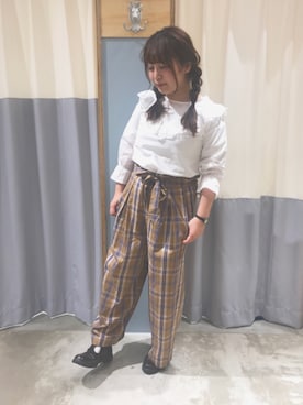 「三宮」｜ｍｉｙｕｋｉさん（レディース・157cm）の夏コーディネート
