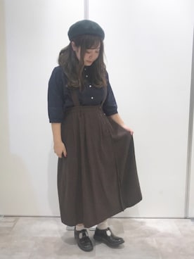 「三宮」｜ｍｉｙｕｋｉさん（レディース・157cm）の秋コーディネート