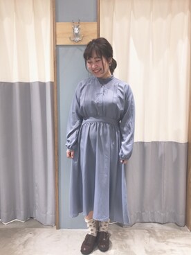 「三宮」｜ｍｉｙｕｋｉさん（レディース・157cm）の冬コーディネート