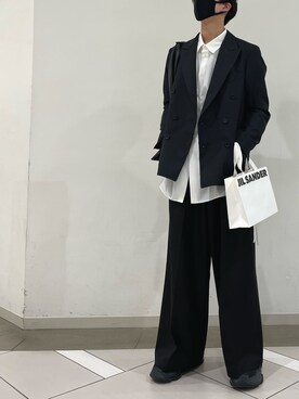 Takumiさんの「Balenciaga Triple S Mesh, Nubuck And Leather Sneakers」を使ったコーディネート