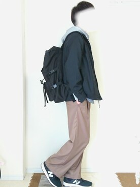 「RAGEBLUE（レイジブルー）のアイテム（その他アウター）」を使った、おしんさん（メンズ・171cm）の春コーディネート