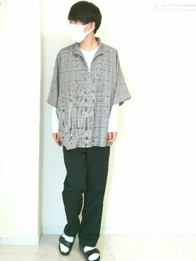 おしんさん（メンズ・172cm）の春コーディネート