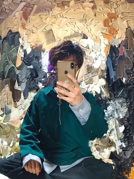 流南(ルナ)さん（メンズ・163cm）の春コーディネート