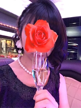 「axes femme（アクシーズファム）のアイテム（ドレス）」を使った、あかねさん（レディース・159cm）の春コーディネート