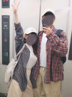 「Carhartt（カーハート）のアイテム（その他）」を使った、y0ngさん（メンズ・180cm）の春コーディネート