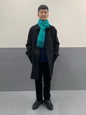 Ryunosuke Nakayamaさん（メンズ・179cm）の冬コーディネート