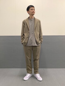 Ryunosuke Nakayamaさん（メンズ・179cm）の春コーディネート