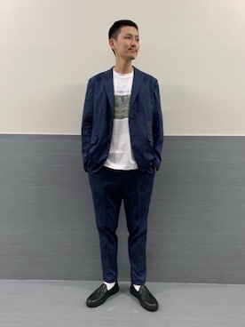 Ryunosuke Nakayamaさん(メンズ・179cm)の春コーディネート