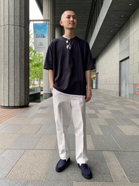 Ryunosuke Nakayamaさん（メンズ・179cm）の夏コーディネート