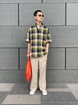 Ryunosuke Nakayamaさん(メンズ・179cm)の夏コーディネート