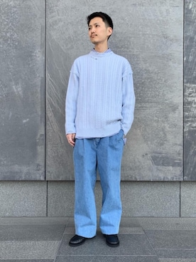 Ryunosuke Nakayamaさん（メンズ・179cm）の冬コーディネート