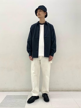 「KLEMAN（クレマン）の＜KLEMAN＞ PADRE/シューズ（モカシン/デッキシューズ）」を使った、Ryunosuke Nakayamaさん（メンズ・179cm）の春コーディネート