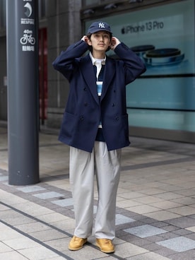「RECOMMEND  ITEM STYLING」｜Ryunosuke Nakayamaさん（メンズ・180cm）の冬コーディネート