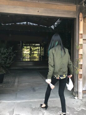 「日奈久のアイテム（その他、その他）」を使った、tさん（レディース・175cm）の秋コーディネート