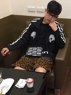 「アイテム（フォーマルスーツ/小物）」を使った、林征台さん（メンズ・176cm・10代）の夏コーディネート