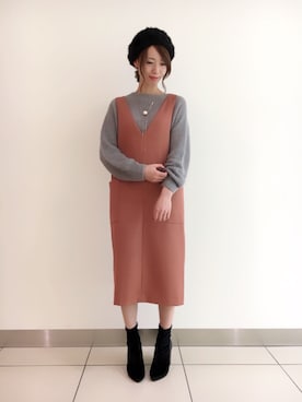 uemiさん(レディース・161cm)の秋コーディネート