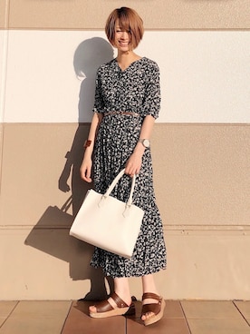 uemiさん（レディース・163cm）の夏コーディネート