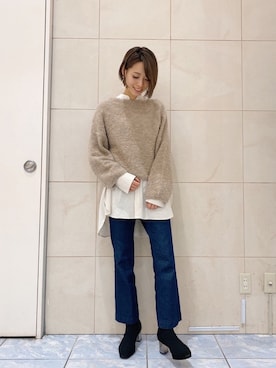 uemiさん(レディース・163cm)の冬コーディネート