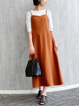 uemiさん（レディース・163cm）の春コーディネート