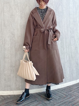 uemiさん（レディース・163cm）の秋コーディネート