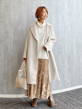 uemiさん（レディース・163cm）の秋コーディネート