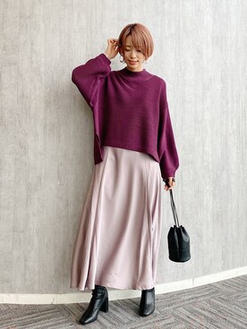 uemiさん（レディース・163cm）の秋コーディネート