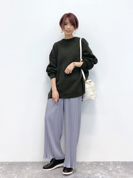 uemiさん（レディース・163cm）の冬コーディネート