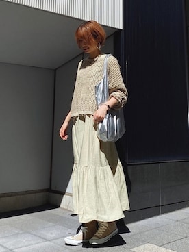 uemiさん（レディース・163cm）の春コーディネート