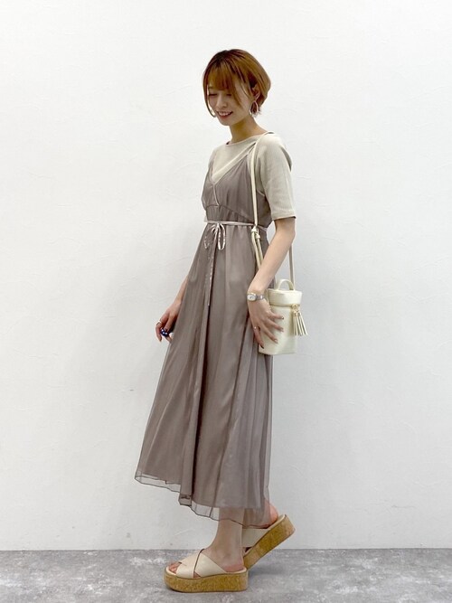Mysty Woman 水戸内原イオン店uemiさんのワンピースを使ったコーディネート Zozotown